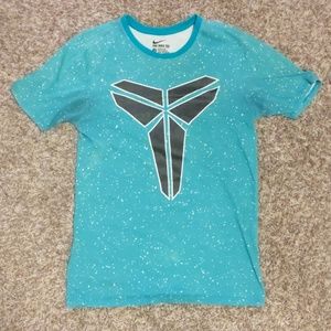 NIKE Kobe Bryant Logo T-Shirt Teal Black Mamba